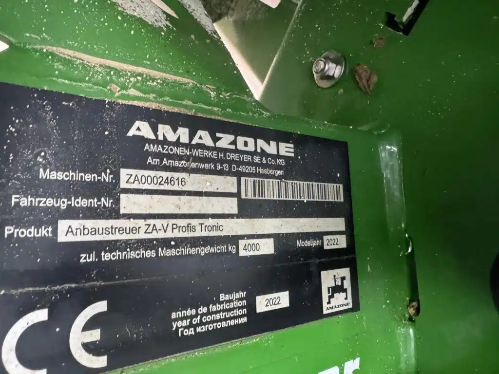2022 Amazone sprayer for sale in Littleport, Cambridgeshire — photo 7