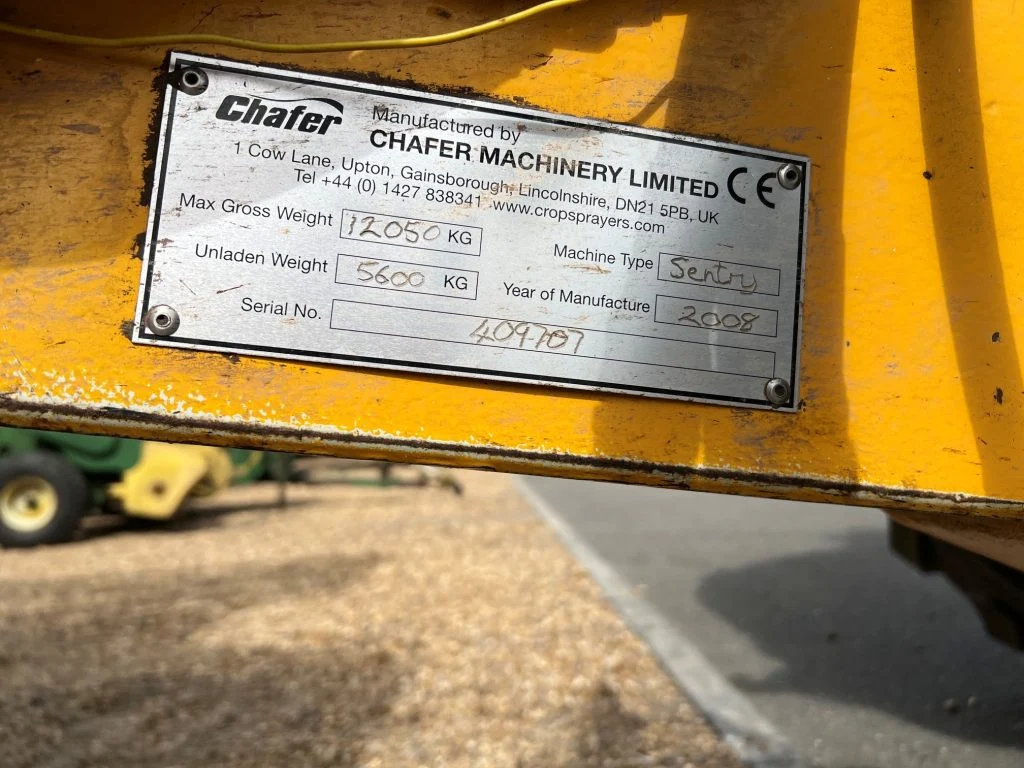 2008 Chaffer sprayer for sale in Littleport, Cambridgeshire — photo 3