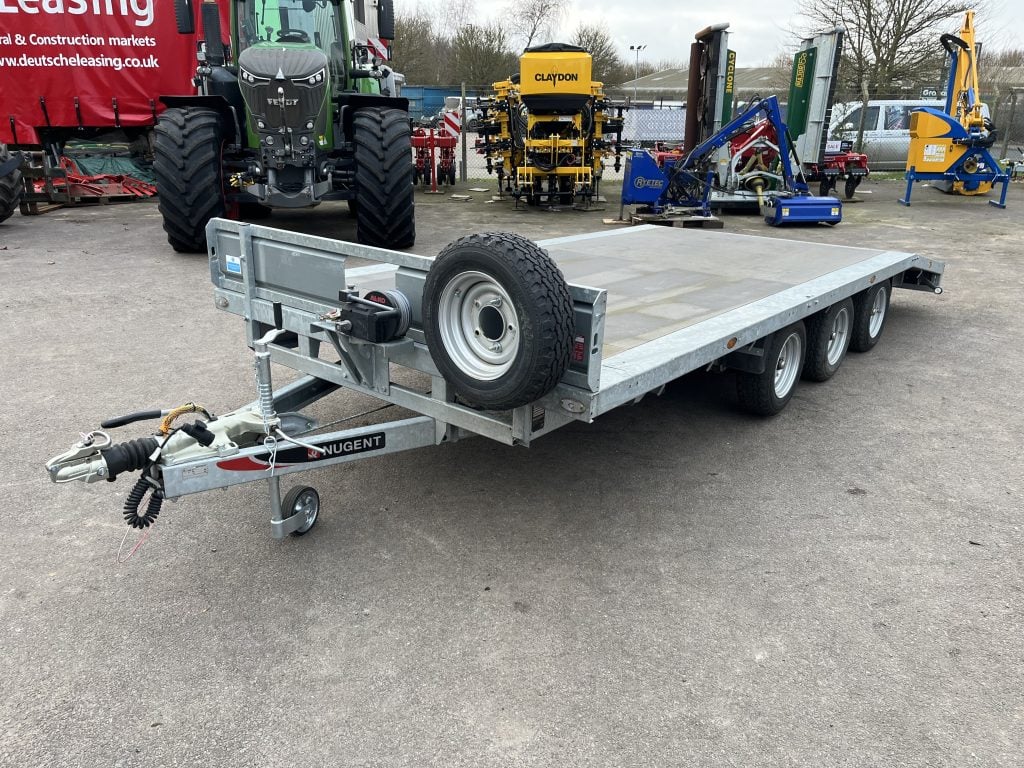 2023 Nugent Triple Axle B4923T Beavertail Trailer for sale in Littleport, Cambridgeshire