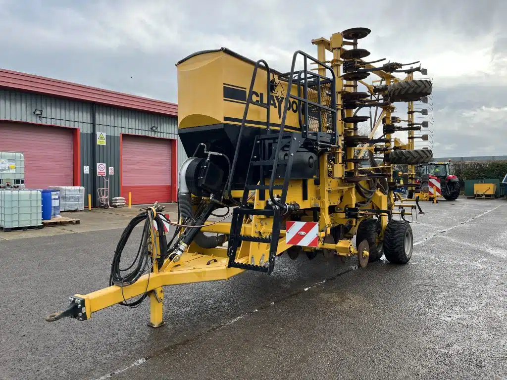 2017 Claydon 8m Hybrid Trailed Drill for sale in Littleport, Cambridgeshire