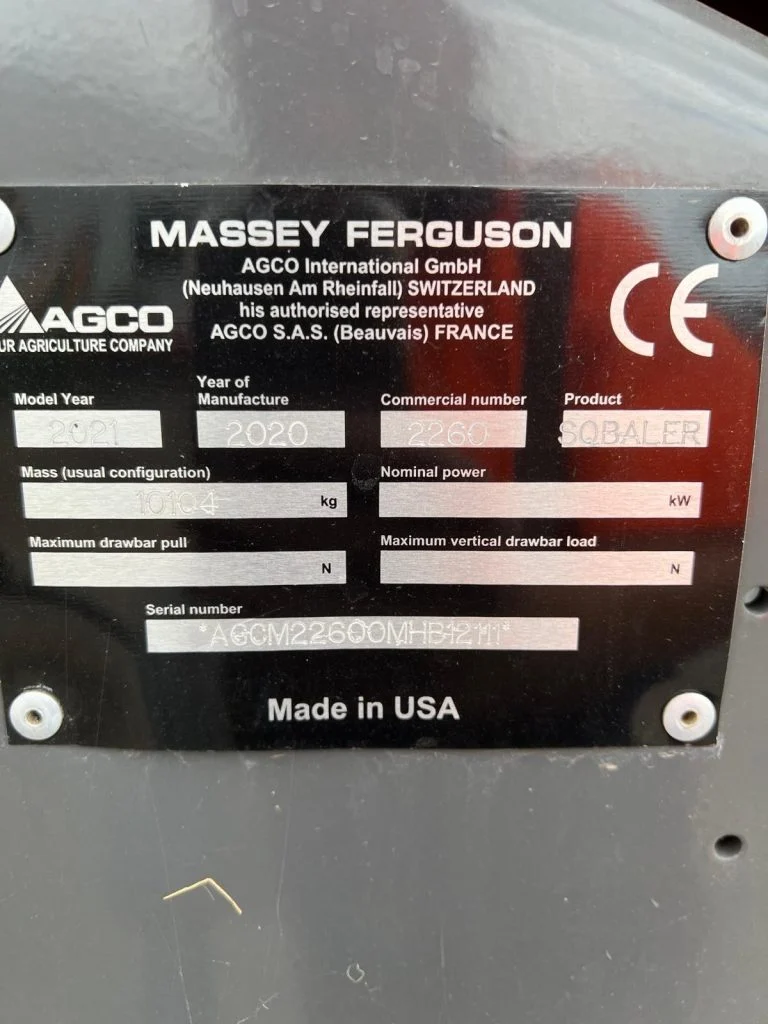 2021 Massey Ferguson combine for sale in Littleport, Cambridgeshire — photo 8