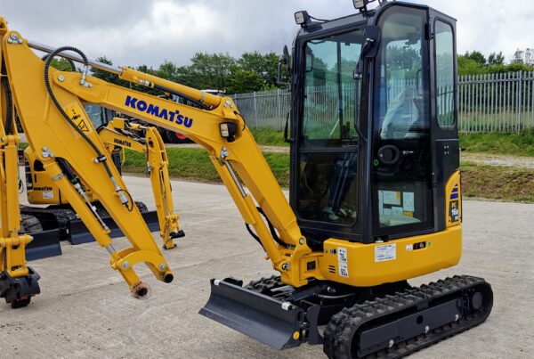 Komatsu excavator for sale in Tolvaddon, Camborne, Cornwall